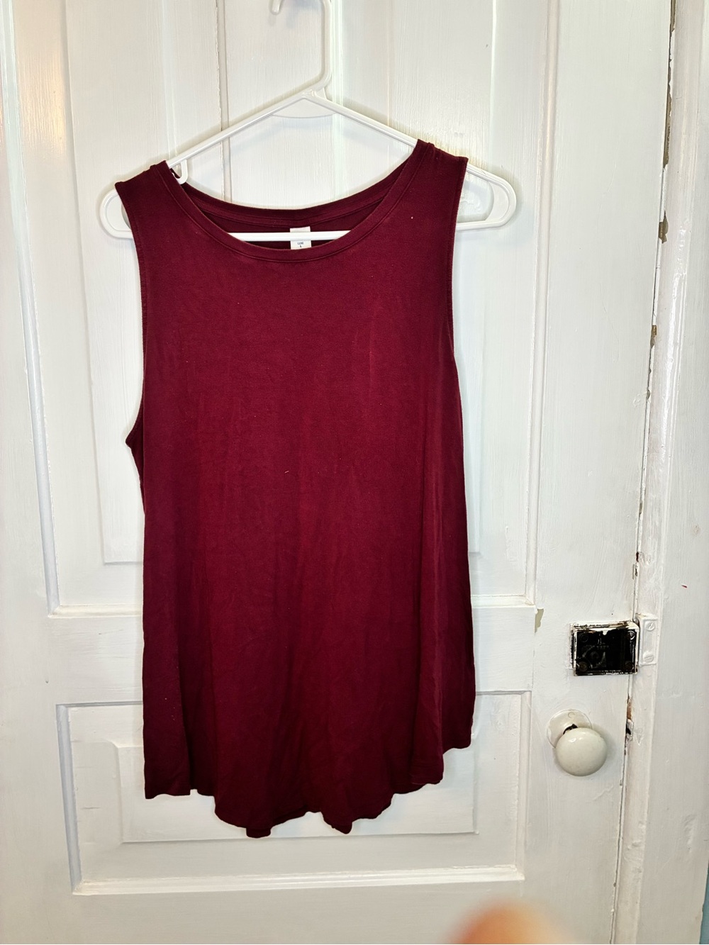 Old Navy Wine Sleeveless Tank Top
